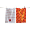 Happy Halloween Waffle Weave Dishtowels Set of 2
