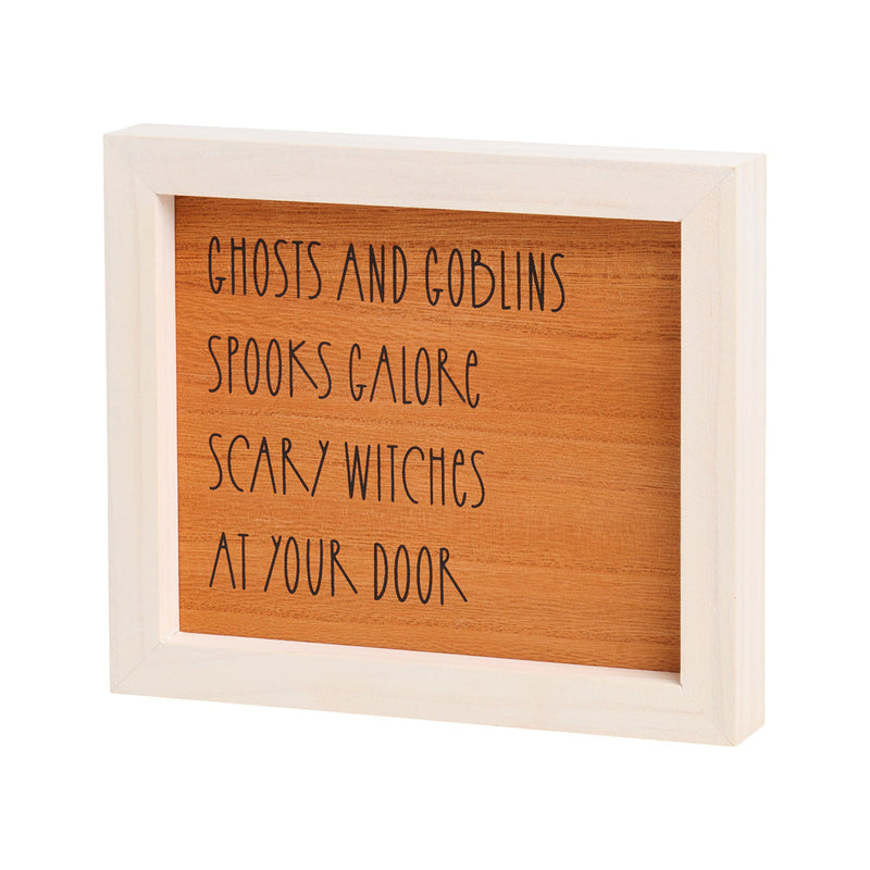 Ghosts and Goblins Sign