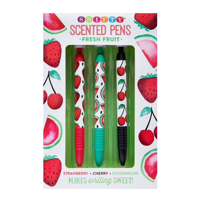 Fresh Fruit Scented Pen Set