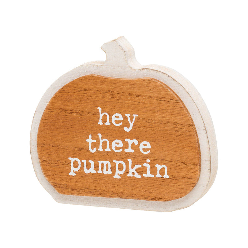 Mini Pumpkin Cutout Shelf Sitter