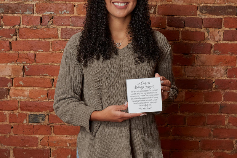 Sign - Marriage Prayer