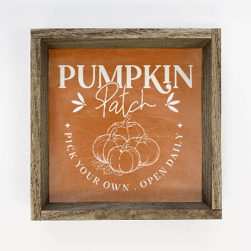 Pumpkin Patch Sign