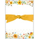 Chunky Bee Notepad with Bow