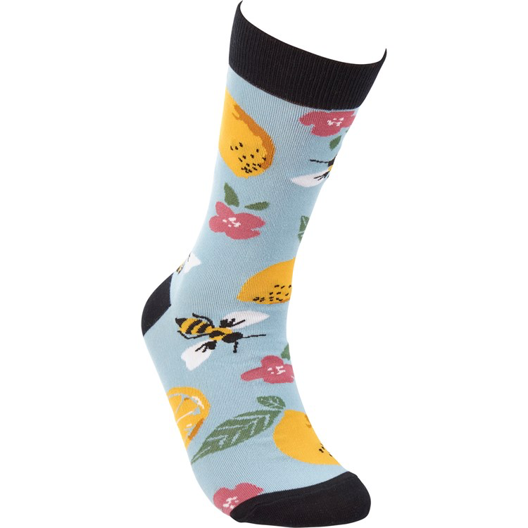Socks - Lemon & Bees