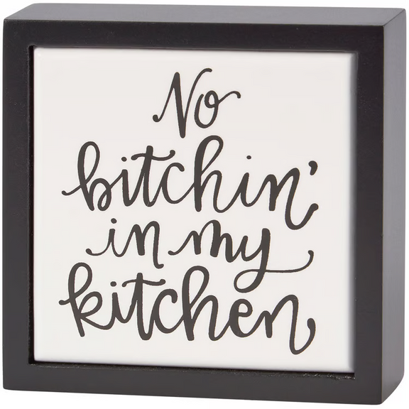 Mty Kitchen Sign Mini Box Sign - My Kitchen – Simply Northwest