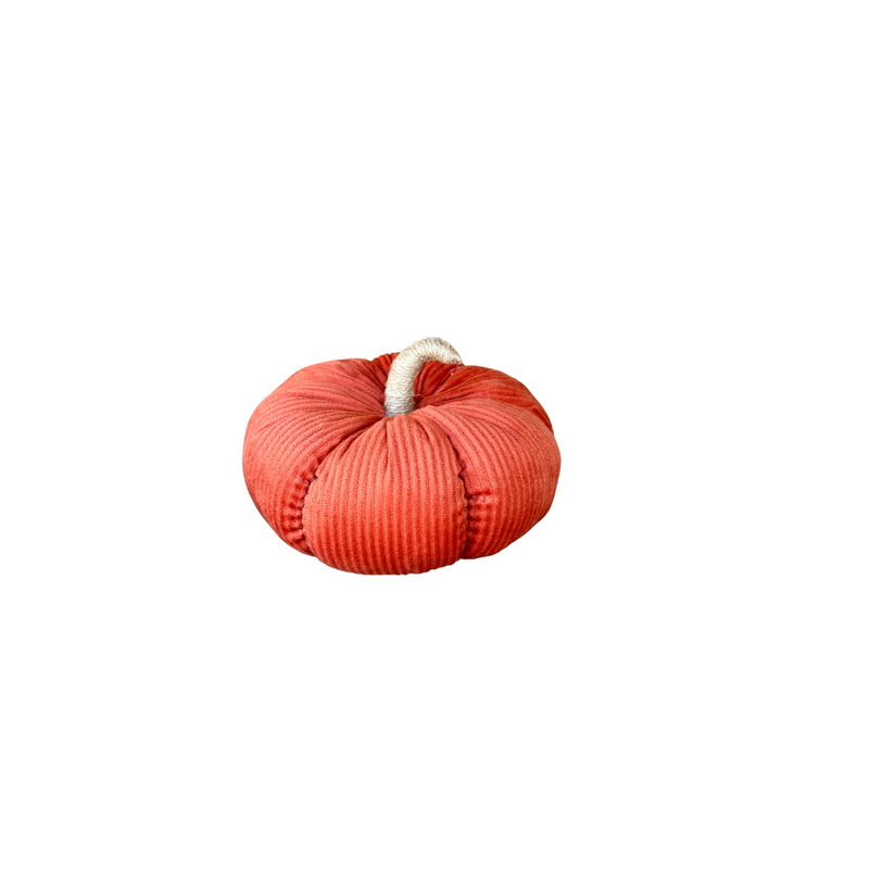 Orange Corduroy Pumpkin