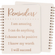 Spiral Notebook- Reminders