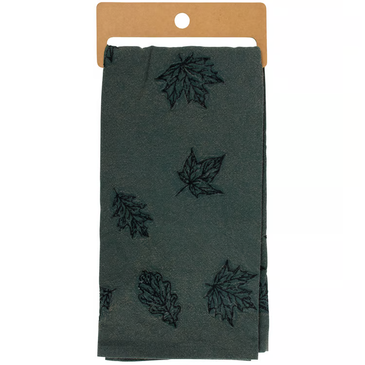 Kitchen Towel - Emerald Fall Leaf