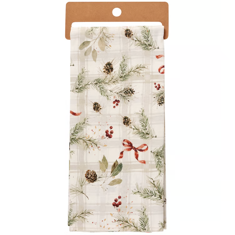 Kitchen Towel - Christmas Greenery