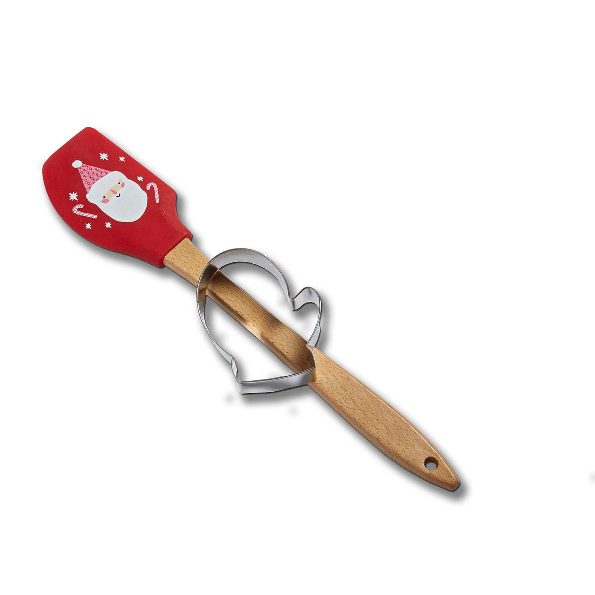Santa Cookie Cutter and Spatula Set