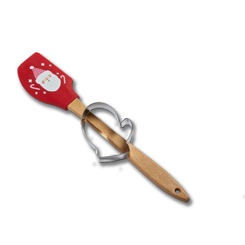 Santa Cookie Cutter and Spatula Set