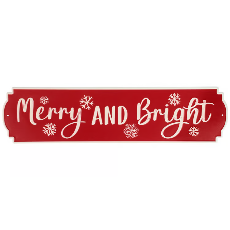 Merry & Bright Sign