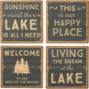 Lake Life Coaster Set