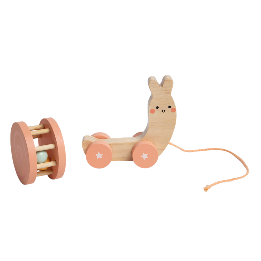 Snail Wooden Pull Toy – Simply Northwest