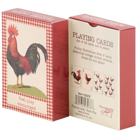 Playing Cards - Fowl Play