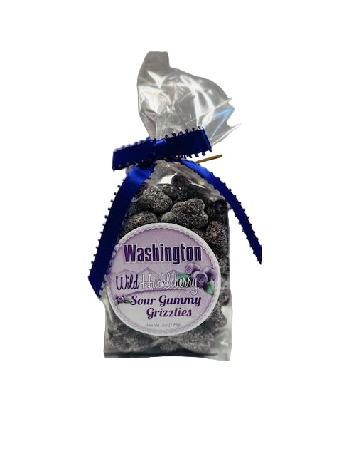 Huckleberry Sour Gummy Grizzlies