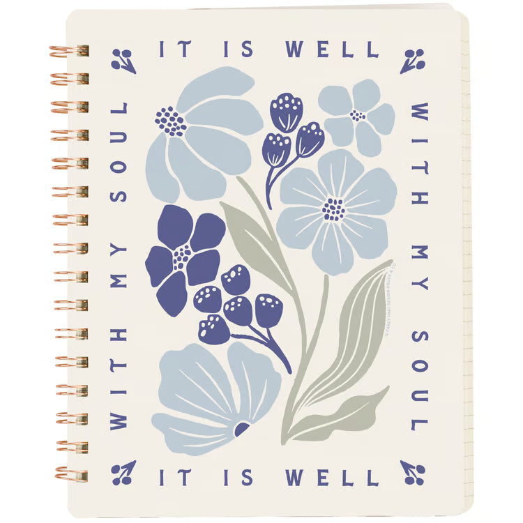Spiral Notebook - It is Well