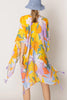 Floral Print Kimono