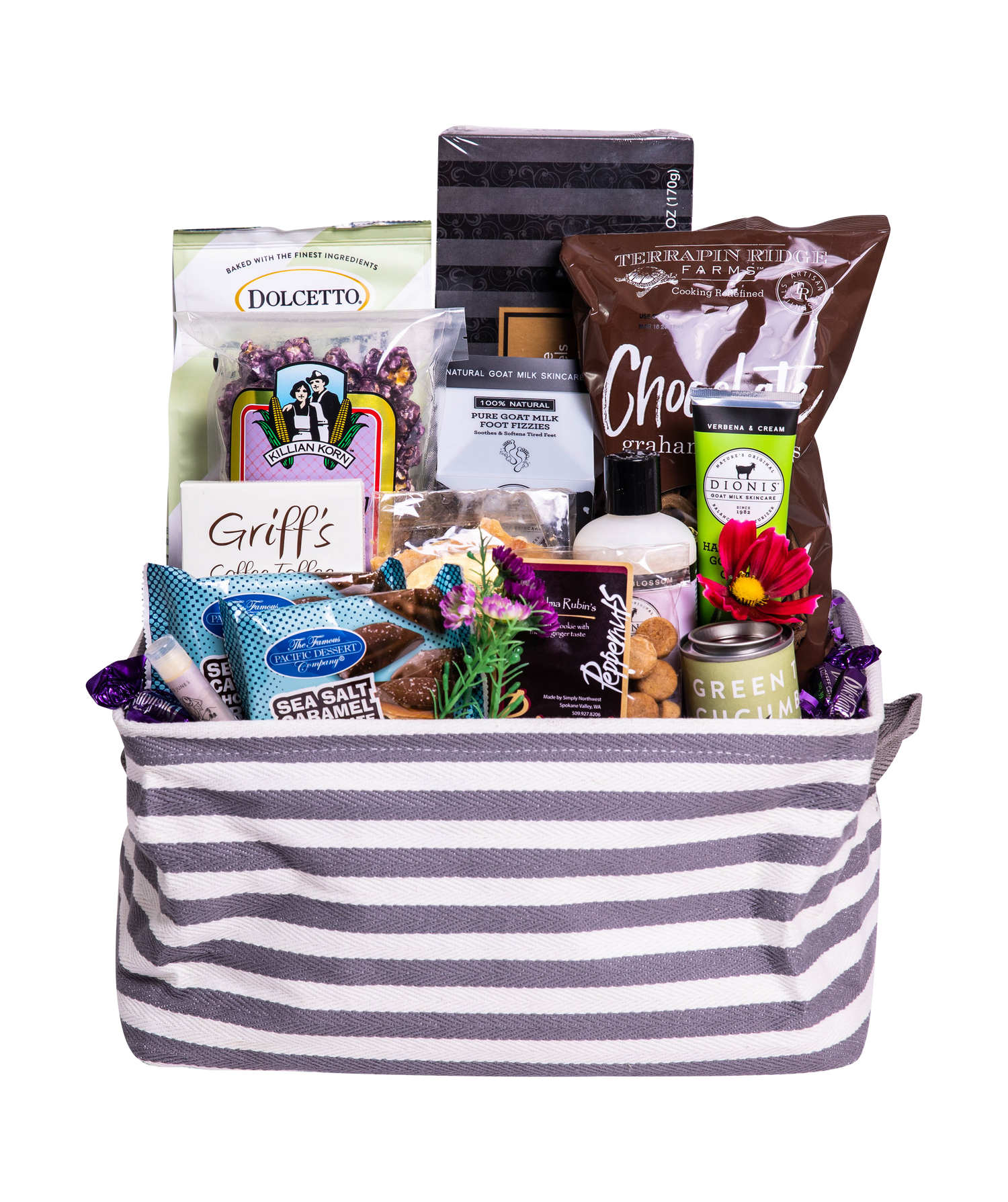 Relax and Renew Gift Basket