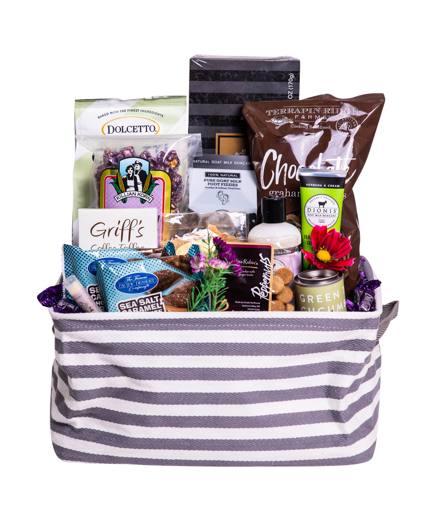 Relax and Renew Gift Basket – Simply Northwest