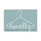 Laundry Never Ending Story Block Sign
