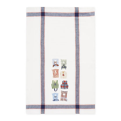 At the Lake Printed Floursack Dishtowel