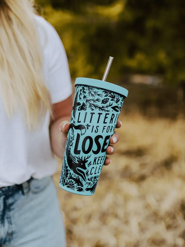 Littering is for Losers Tumbler