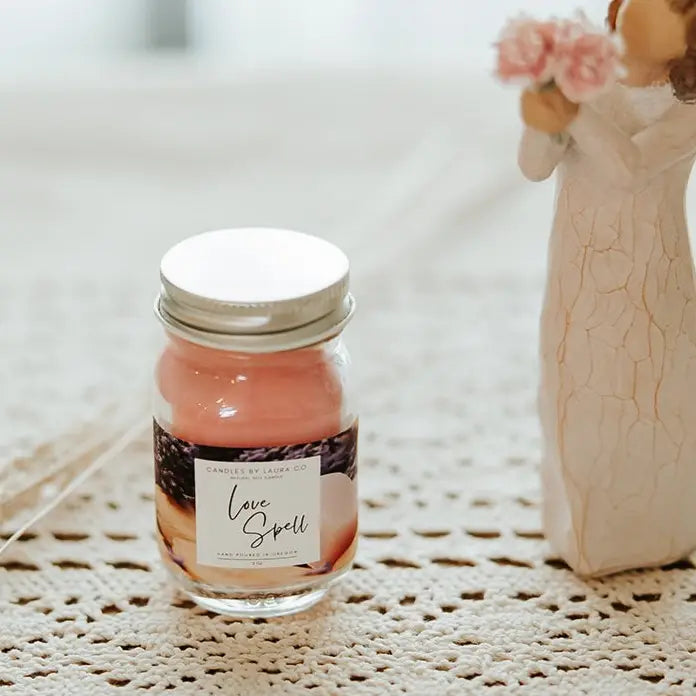 Mini Mason Jar Soy Candle