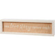 Our Love Story Never End Inset Box Sign