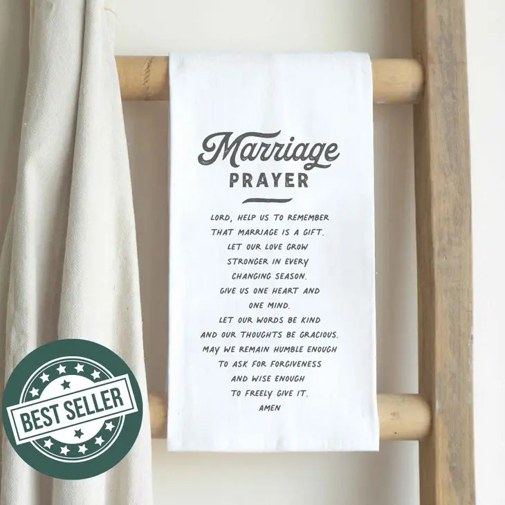 Tea Towel Marriage Prayer