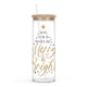 Glass Tumbler - Merry & Bright