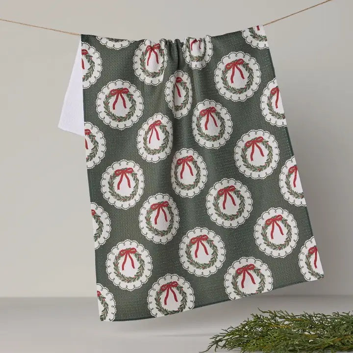 Geometry Holiday Kitchen Towel