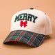 Hat - Merry Plaid