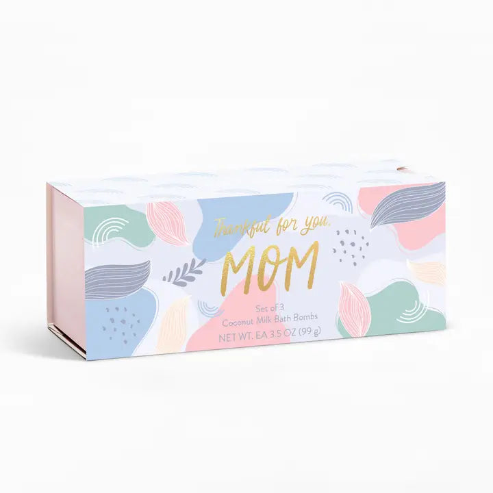 Thankful for You Mom Bath Bomb Gift Set