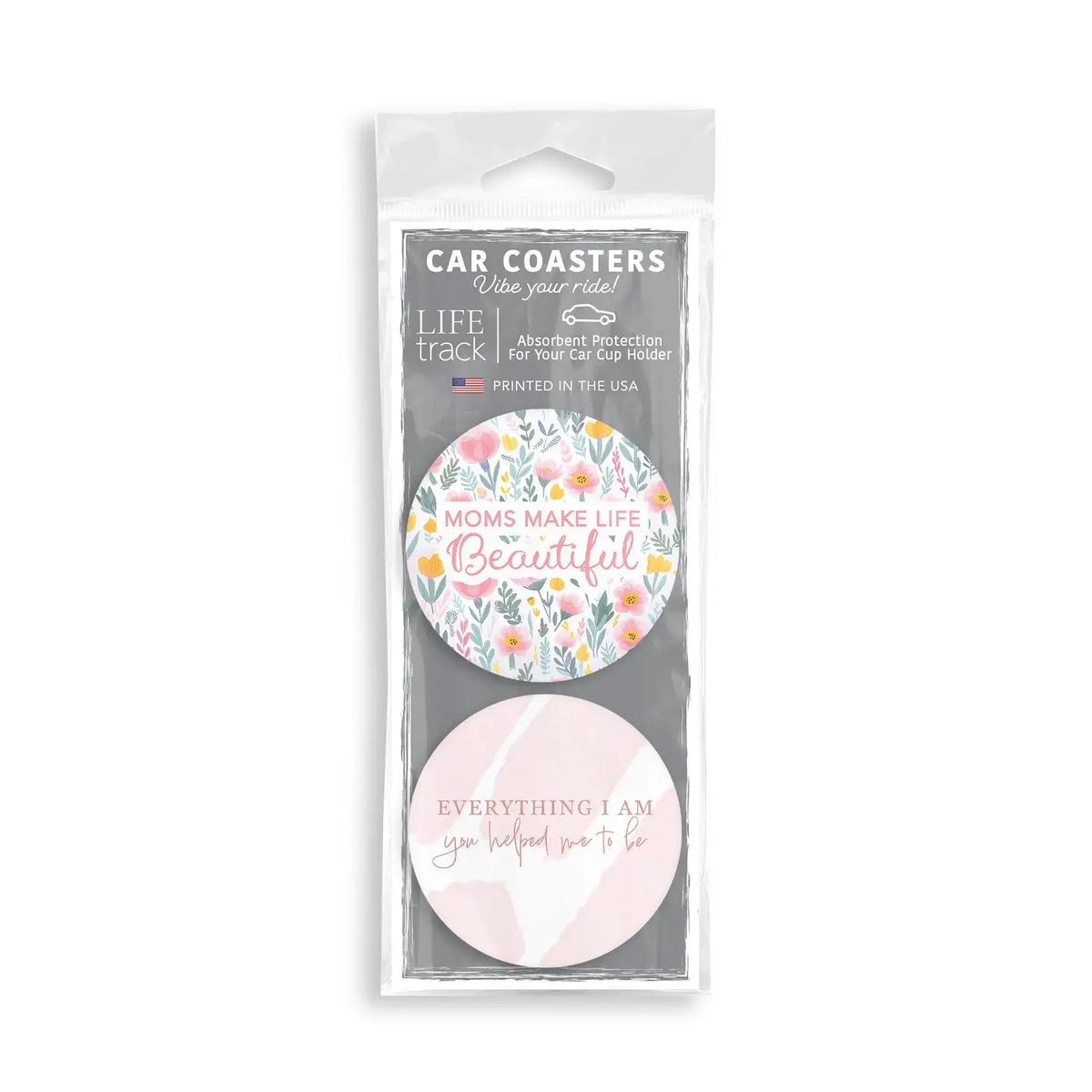 Mom Car Coaster Set