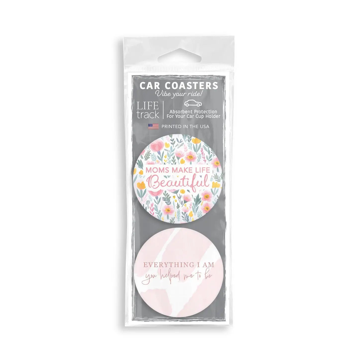 Mom Car Coaster Set