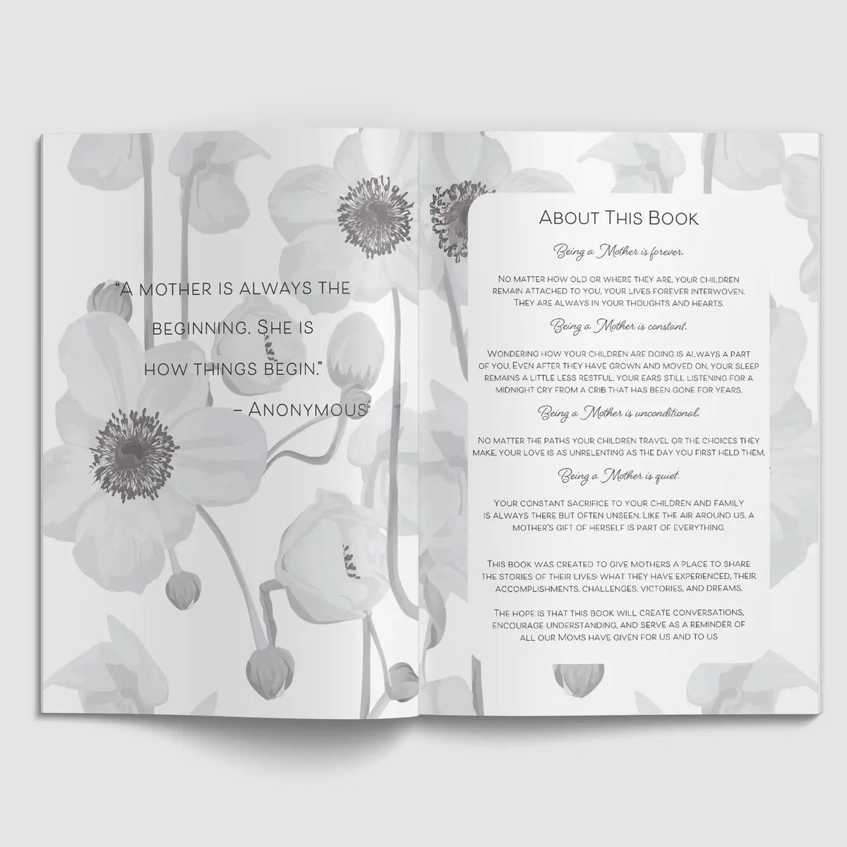 Journal - Mom, I Want to Hear Your Story