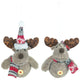 Jolly Plaid Moose Ornament