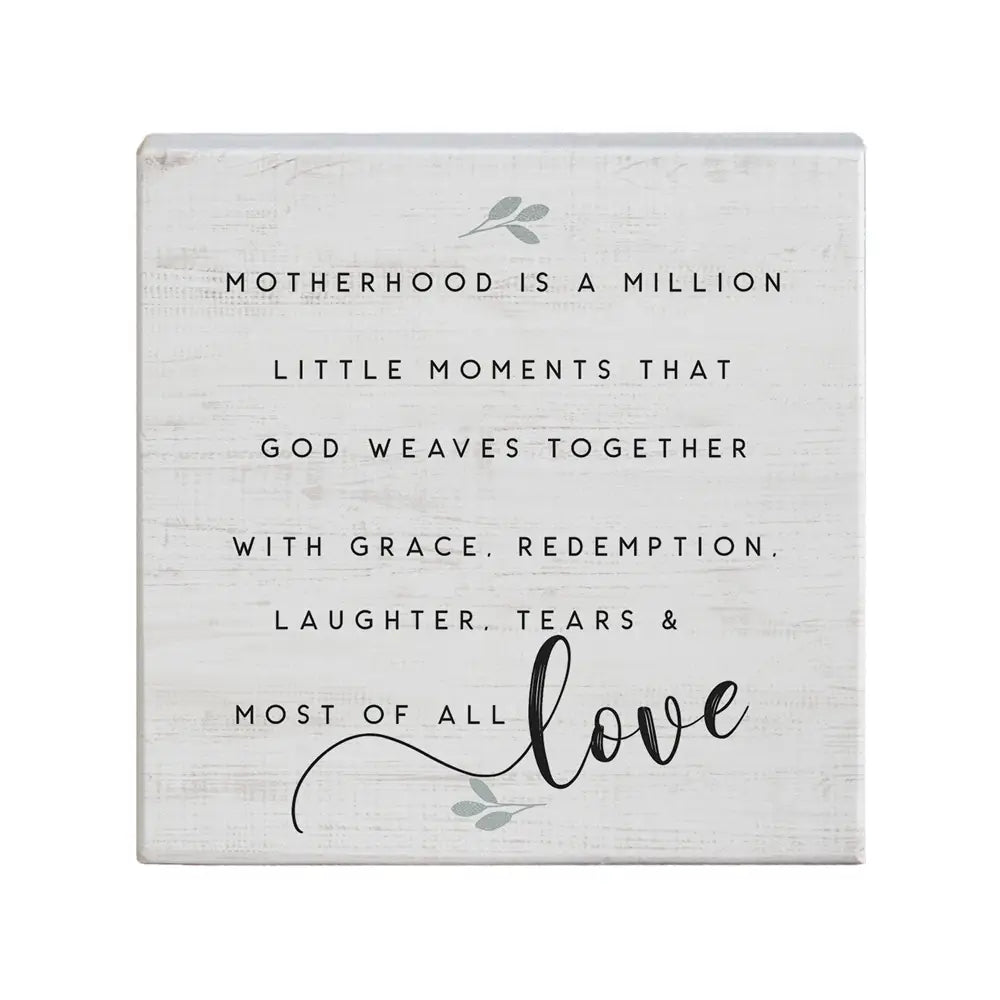 Motherhood Block Sign