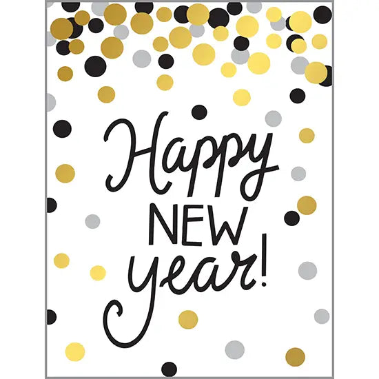 Happy New Year Greeting Card