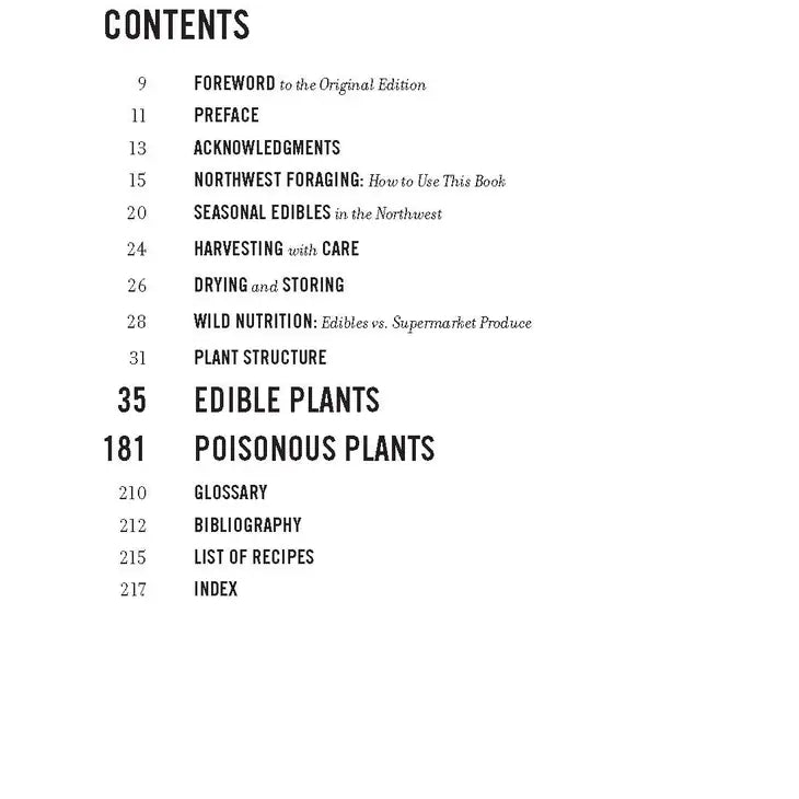 Northwest Foraging Book