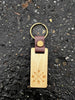 PNW Bigfoot Wooden Keychain