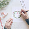 Christmas Cheer Paintable Notecard Set