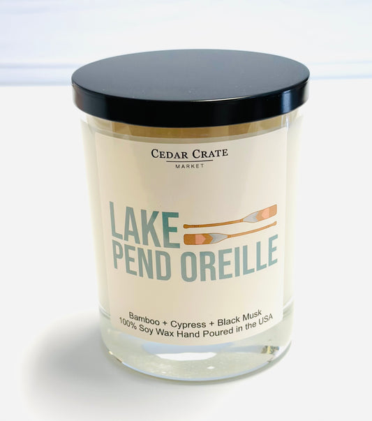 Custom Lake Candle
