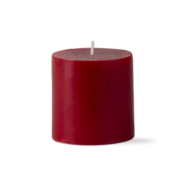 Pillar Candle - Cranberry Color