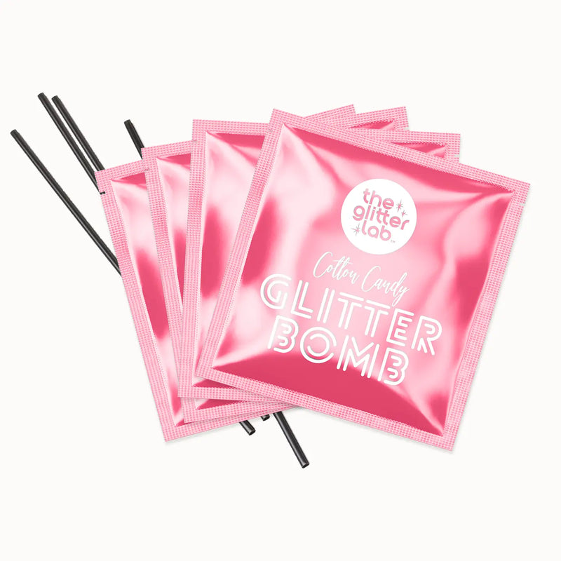 Cotton Candy Glitter Bombs