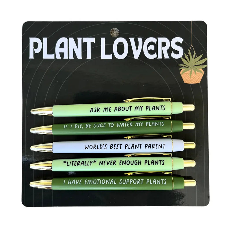 Pen Set - Plant Lovers