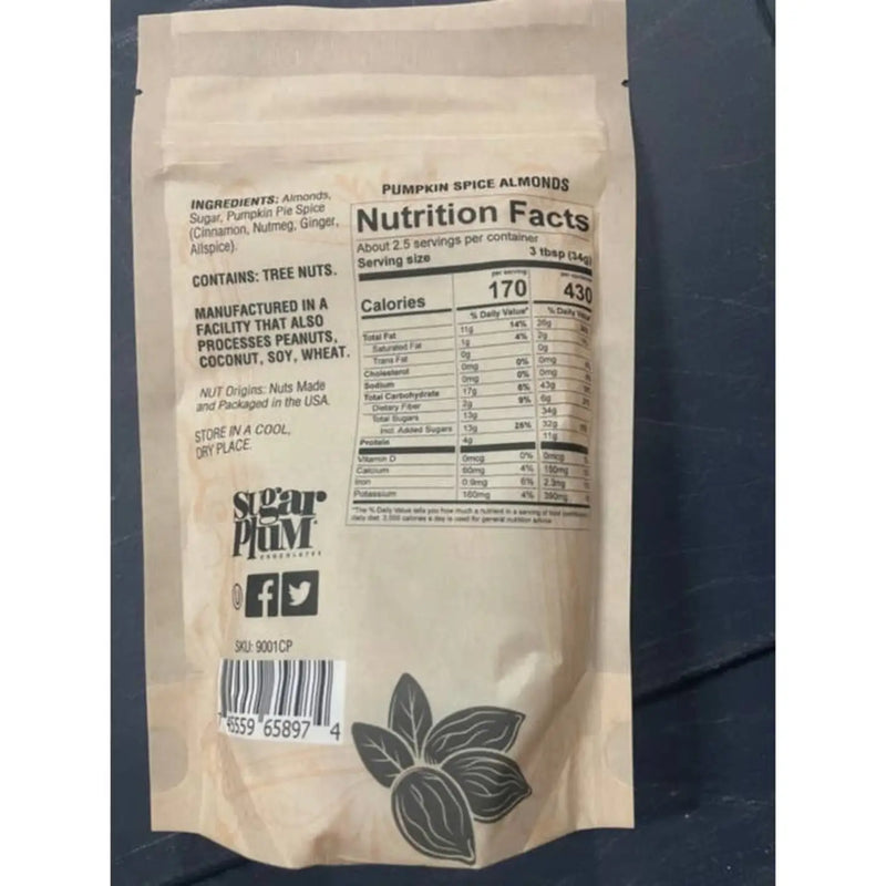 Pumpkin Spice Almonds