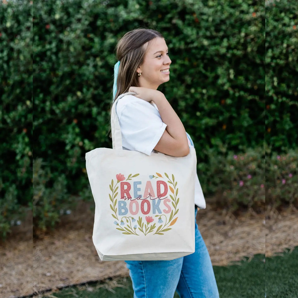 Tote Bag - Read More Books