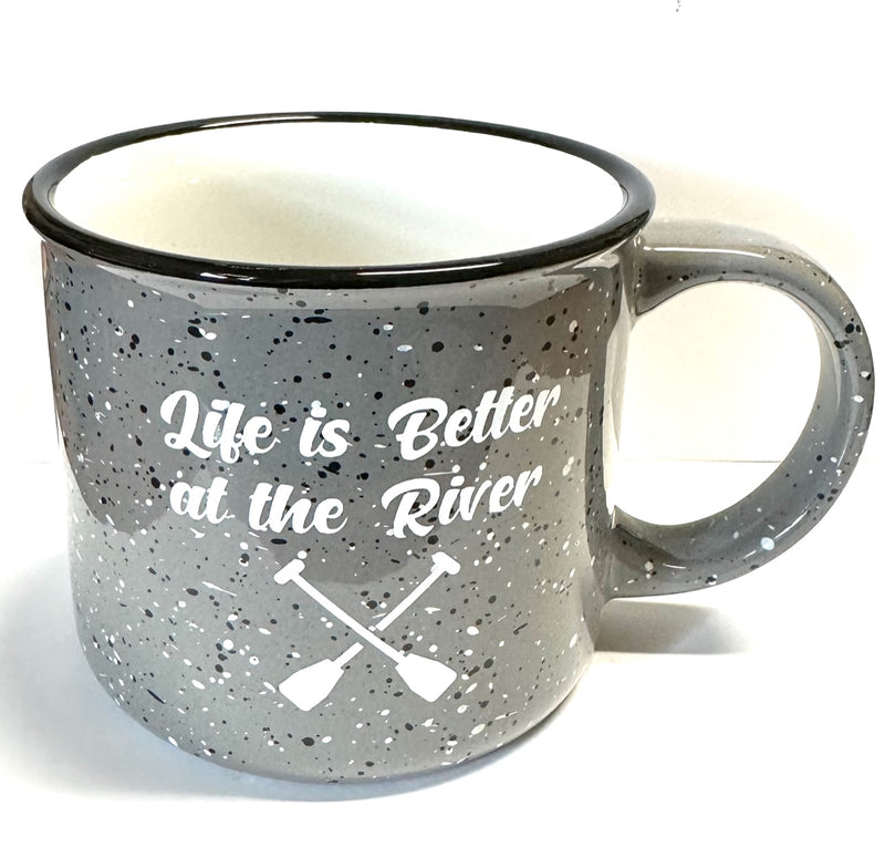 Campfire Mug - Life is Better at the River